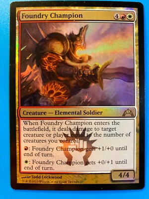 MTG 1x FOIL Foundry Champion Gatecrash Modern Magic the Gathering Card x1 LP