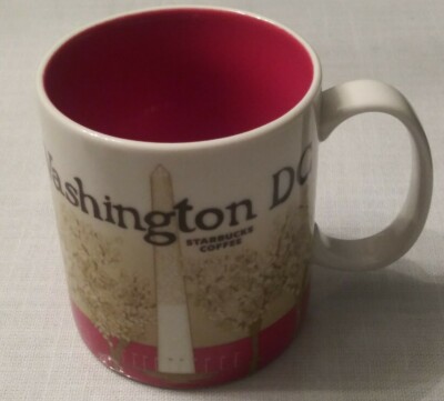 NEW Starbucks GLOBAL ICON MUG WASHINGTON, D.C. City Collector Series 16oz HTF