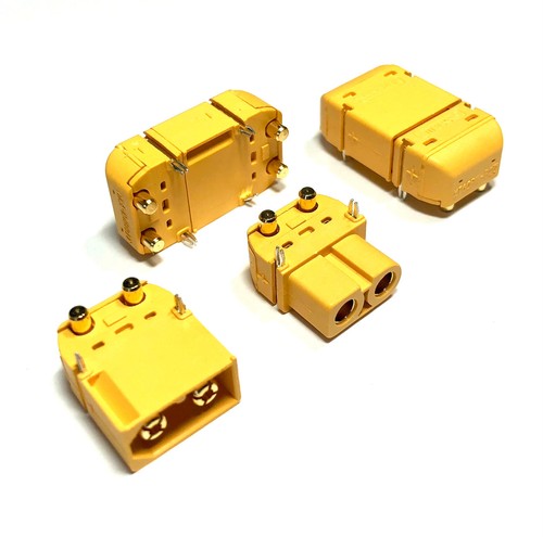 5x Paar Amass XT60PW XT60 Stecker Goldstecker 90º Grad Winkel Lipo Akku PCB 60A - Bild 13 von 17