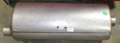 2990-01-074-6772 M120197 22843 OVAL Muffler 4'' Pipe 36'' Long X 10''x15'' Oval
