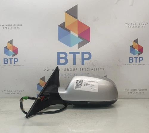 Audi A3 8p Tdi Convertible 2009-2012 DOOR MIRROR ELECTRIC (PASSENGER SIDE) 