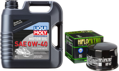 Yamaha  0W40 LIQUIMOLY Full Syn Oil Change Kit Phazer Vector Venture Nytro GT FX