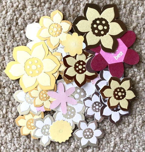 Caft pack - Die cut shapes -decupage sheets, stickers, see photos - Picture 8 of 10