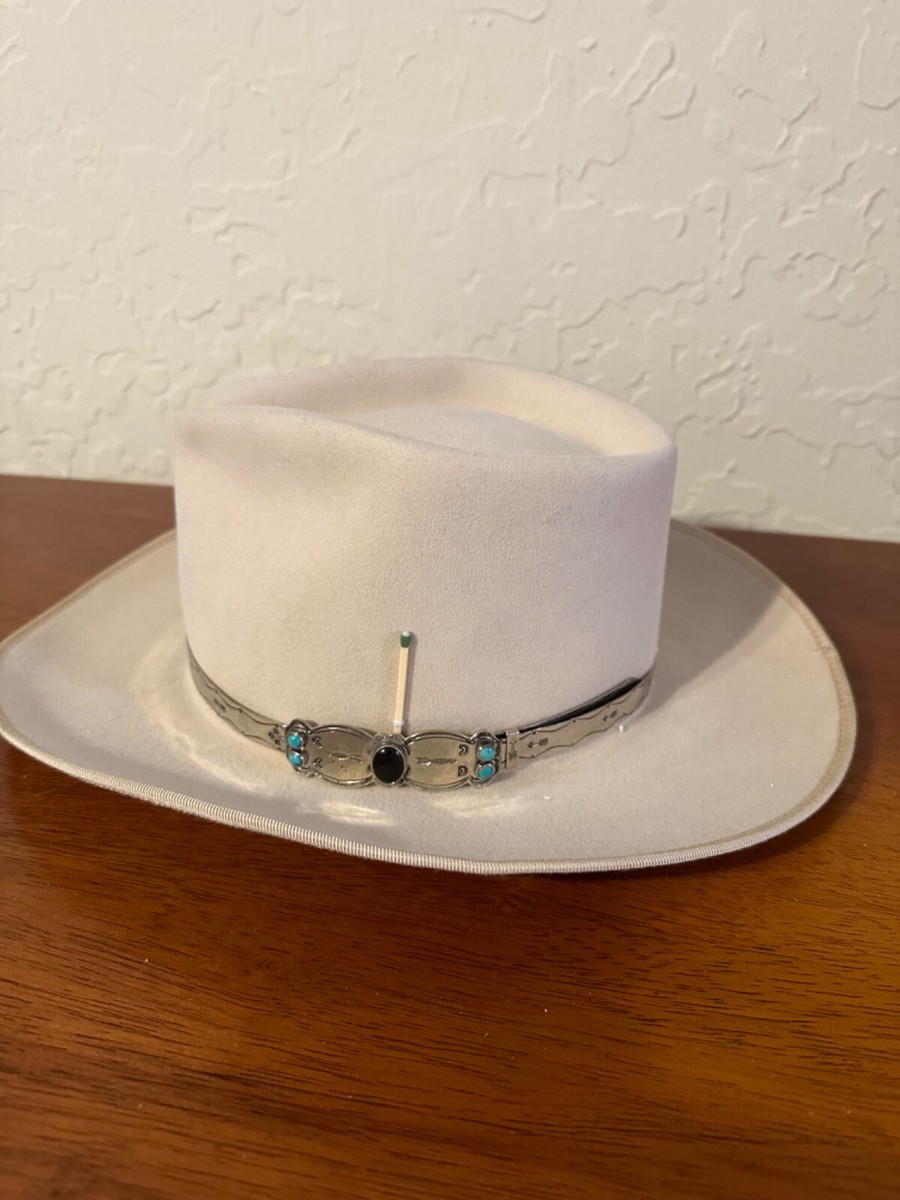 Brand new Nick Fouquet hat, never worn. Size 6 7/8 $2025 Nick Fouquet Fedora Hat Bleeding Sun NWT Size 7 (56  main image 3