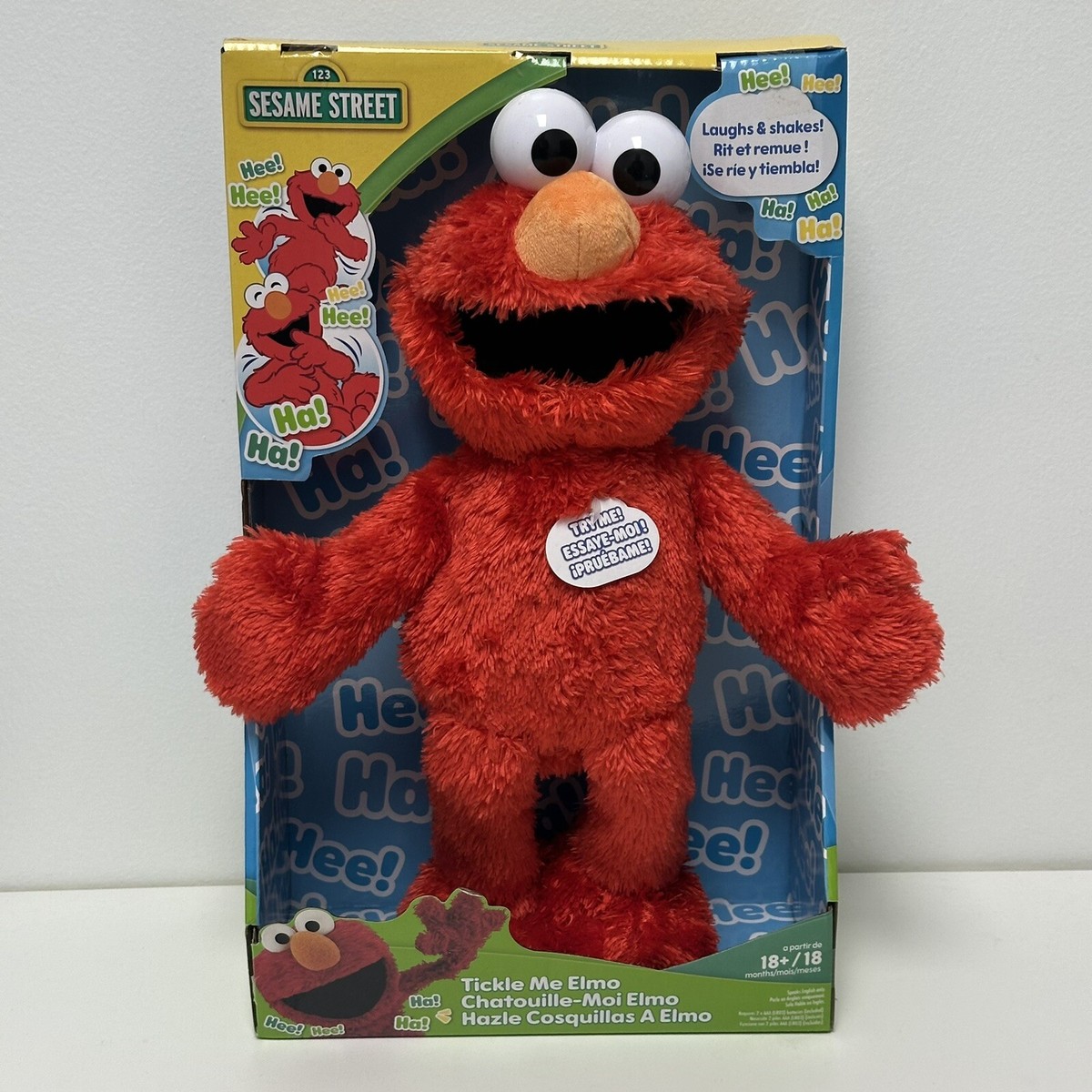Sesame Street Tickle Me Elmo Toy Sesame Street Tickle Me Elmo