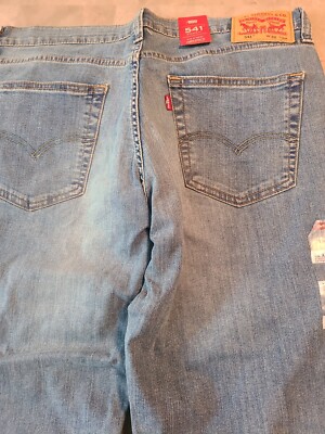 Mens Levis Jeans Athletic Taper 32x 34 Jeans Blue Levi Jeans 541 Mens Jeans