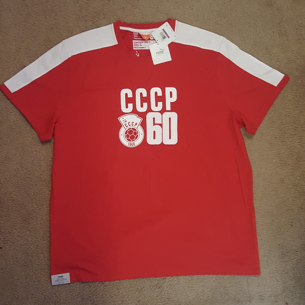 旧ソ連 ユニフォーム サッカー ゲームシャツ CCCP adidas サッカーゲームシャツ CCCP ソ連 代表ユニフォーム L