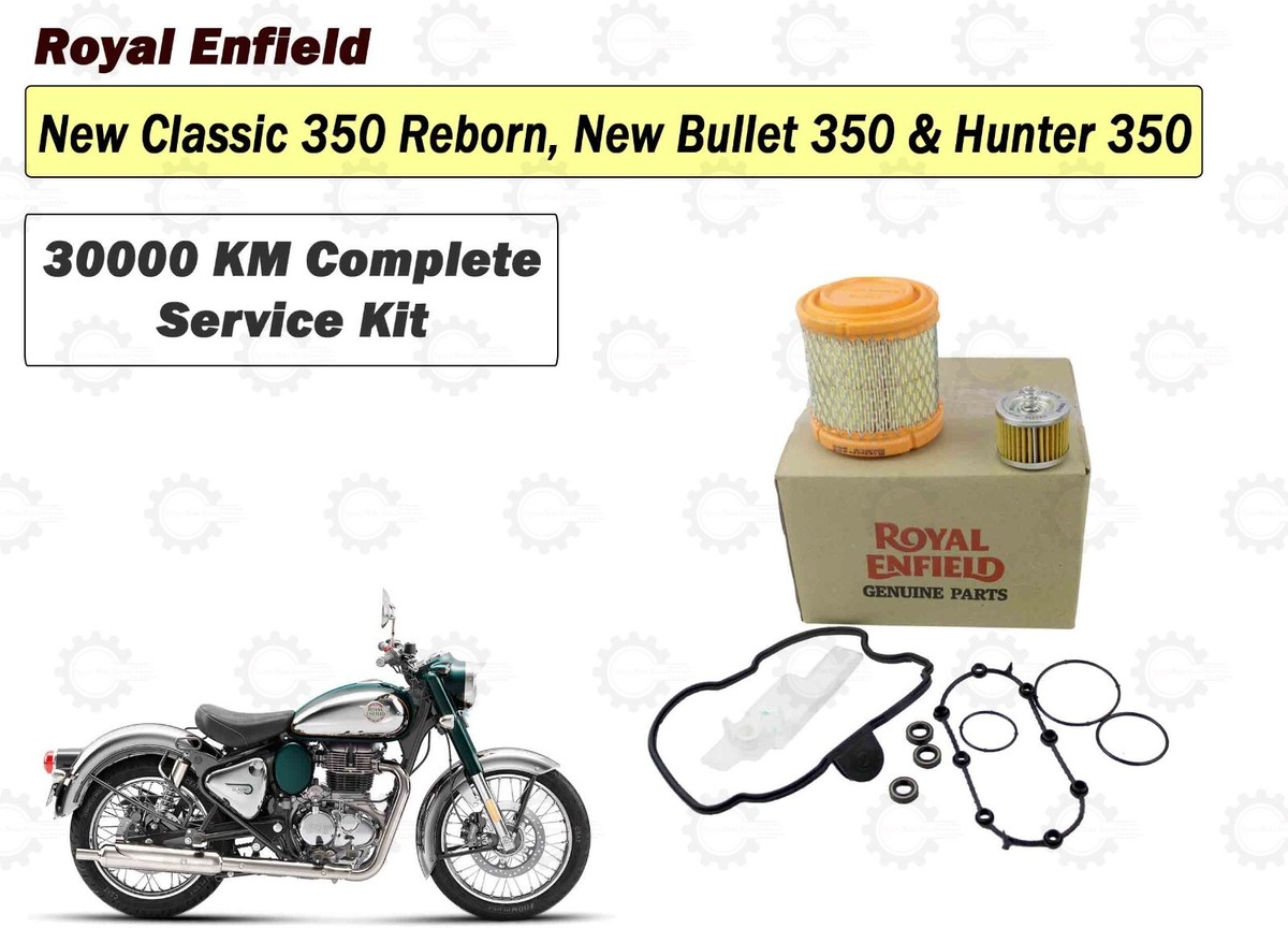 Enfield Interceptor 650 Bullet 2nd Service Km Service Kit 30000 KM