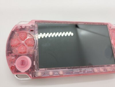 Sony PSP 2000 System w/ Charger Clear Pink color Region Free