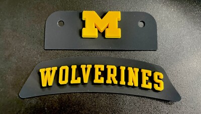 3D Bumpers - Michigan Schutt Set for a Full Size Football Helmet
