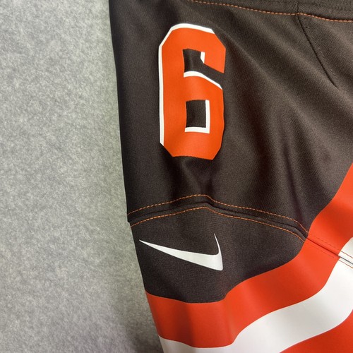 Nike Baker Mayfield #6 NFL Jersey Mens Size XL Cleveland Browns Dawg Pound - Picture 11 of 13