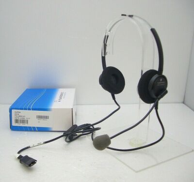 Plantronics P61N-U10P Supra Binaural Black Headband Headset for Avaya Nortel NEC