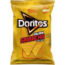 Doritos Tortilla Chips Golden Sriracha Flavor...