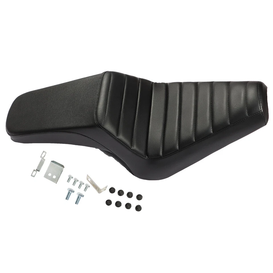 Asiento de dos plazas negro para conductor pasajero Yamaha Bolt XVS 950 2013-2019 2020 nuevo Foto 4 de 4