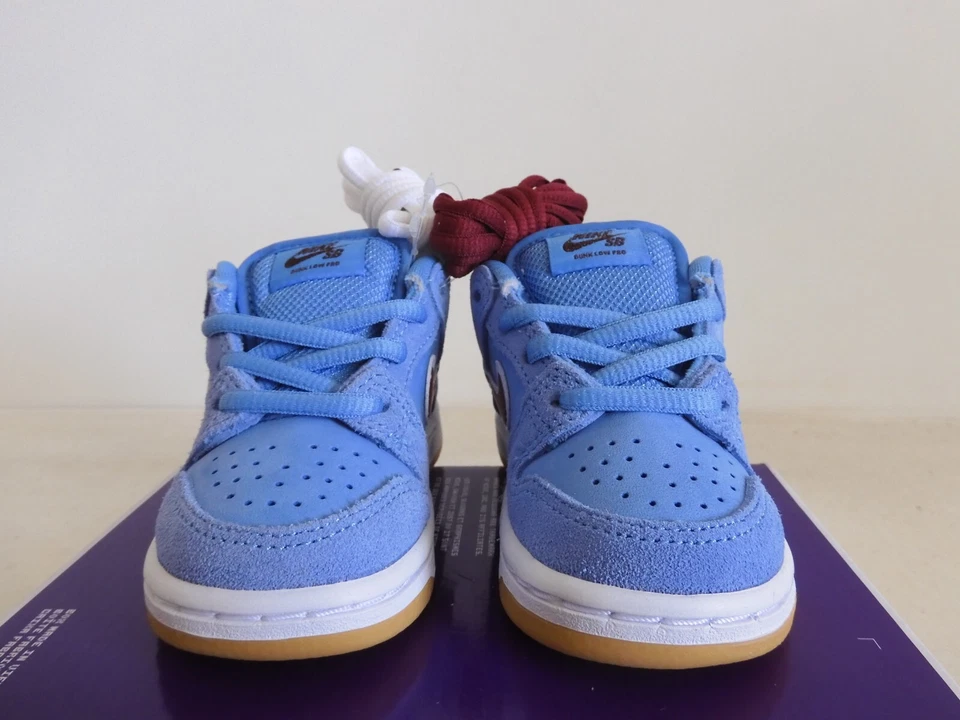 Nike Sb Dunk Low Pro (Td) Philadelphia Phillies Valor Azul Talla 5c [DN3673-400] Foto 4 de 4