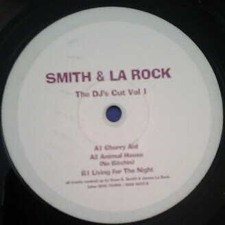 Smith & La Rock - The DJ's Cut Vol 1 - UK 12'' Vinyl - 1995 - weiß