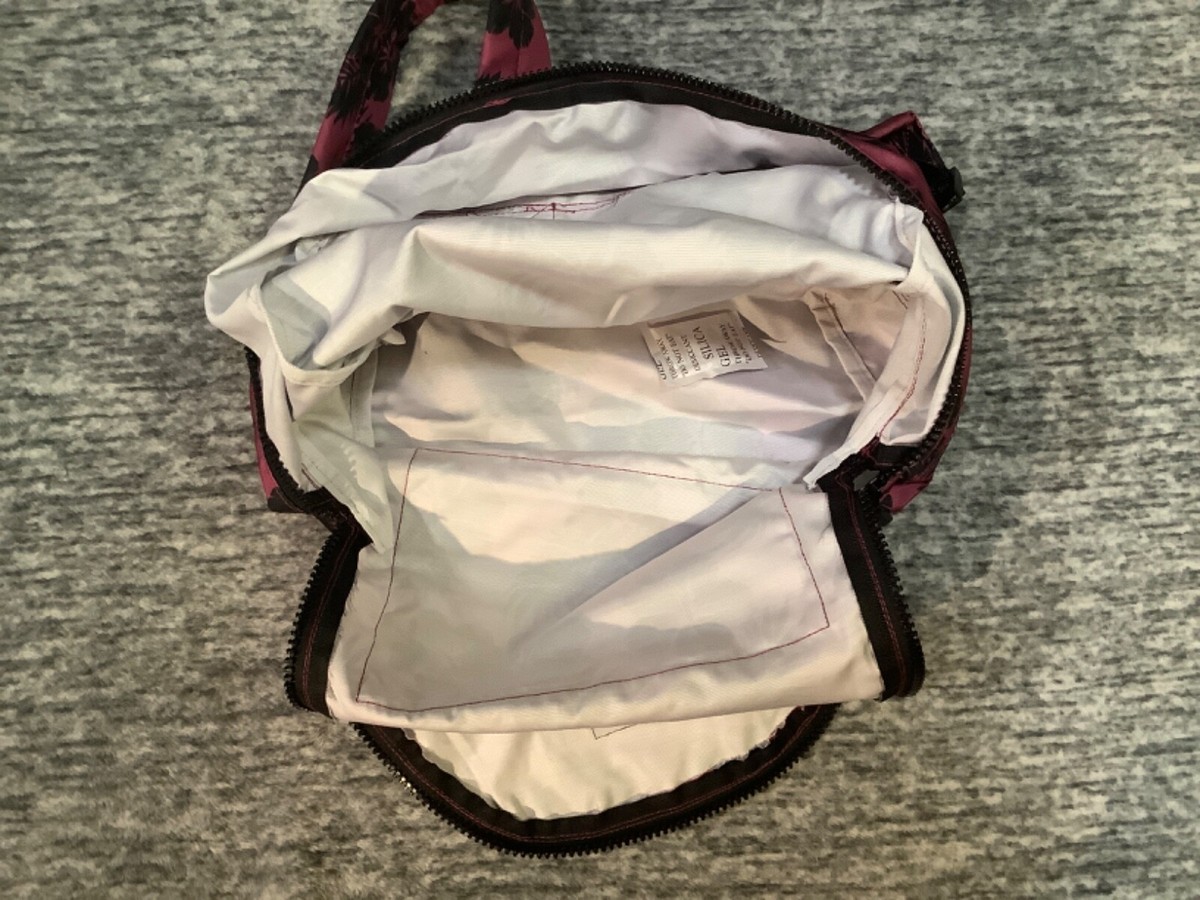 VS Pink Bayberry Floral Backpack Wicked Mini Banbury Backpack - Cotton | Vera Bradley main image 3