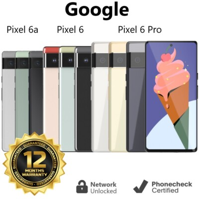 #ad #ad Google Pixel 6 6a 6 Pro 128GB 256GB Unlocked T Mobile ATamp;T Verizon Good $194.70