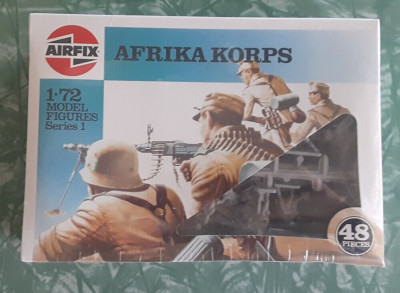 AIRFIX  afrika korps HO scale 100% complete set READ