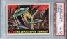 1962 Mars Attacks #10 The Skyscraper Tumbles PSA 8 NM-MT