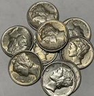 1945 AU Mercury Dime One bid one dime