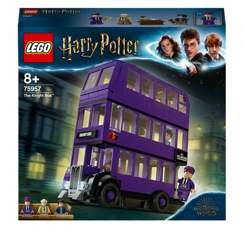 Modèle Réduit Corgi - Triple Decker Knight Bus Harry Potter - Échelle 1:76 - Métal - Neuf