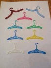 Vintage 1960s Barbie Doll Clothes Hangers 7 Filigree + 2 Regular Accessories
