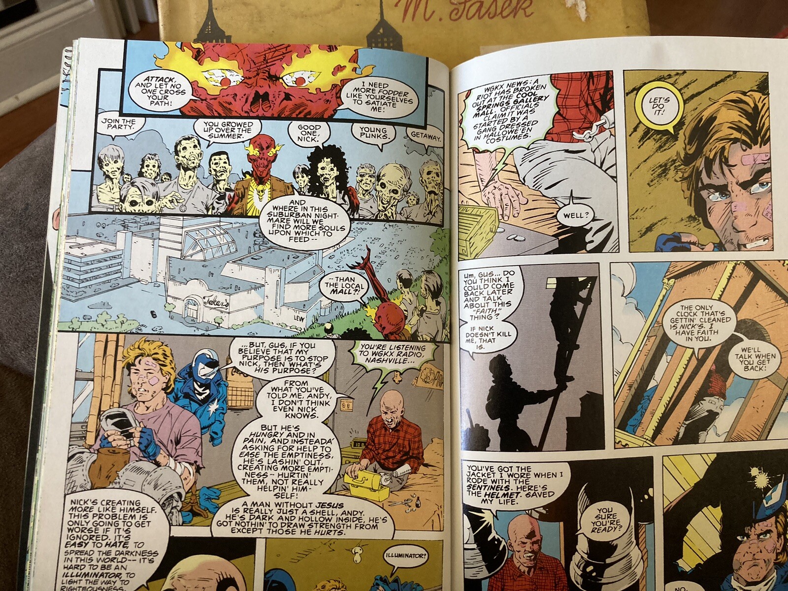 Marvel Comics Illuminator Action Packed First Issue 1993 eBay