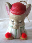 Bisque Porcelain Vintage Jasco Lil Chimers Praying Mouse in Pajamas Christmas — photo 8