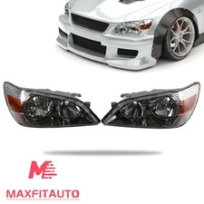 Fit Toyota Altezzalexus 01-05 Is300 New Non Hid Headlights Headlamp Halogen Set