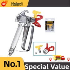 3600 PSI Airless Paint Spray Gun with 517 Tip & Tip Guard For Sprayers New