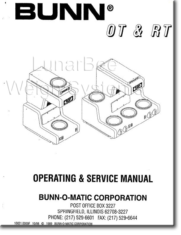 Operation Service Repair Parts Manuals