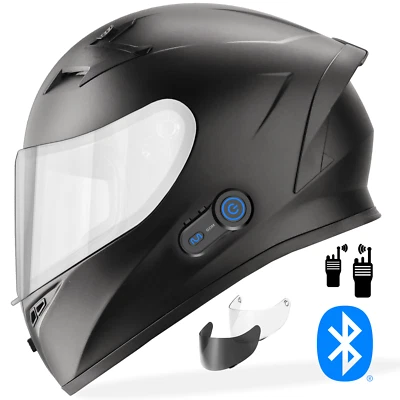 NEW GDM VENOM HYPERSONIC Bluetooth Motorcycle Helmet with intercom - Image 1 of 4