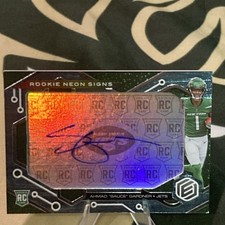2022 Panini Elements - Rookie Neon Signs Ahmad Gardner #RNS-AG Blue /75 (AU, RC)