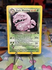 Dark Weezing-31/82-Pokemon Team Rocket Unlimited Rare Holo HP on eBay