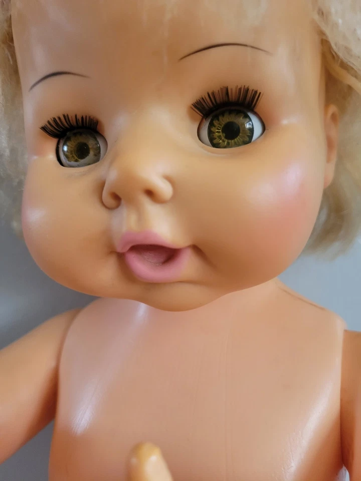 Muñeca Thirstee Walker Horsman 21 pulgadas vintage 1969 muy bonita Foto 3 de 4