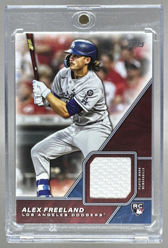Alex Freeland 2026 Topps #MLM-AF Major League Material Rookie Patch RC