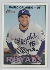 2016 Topps Heritage High Number Paulo Orlando #662 1v7