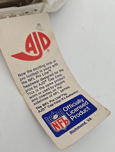 Vintage New w/ Tag AJD NFL Pro Line Washington Redskins Snapback Trucker Hat - Picture 6 of 10