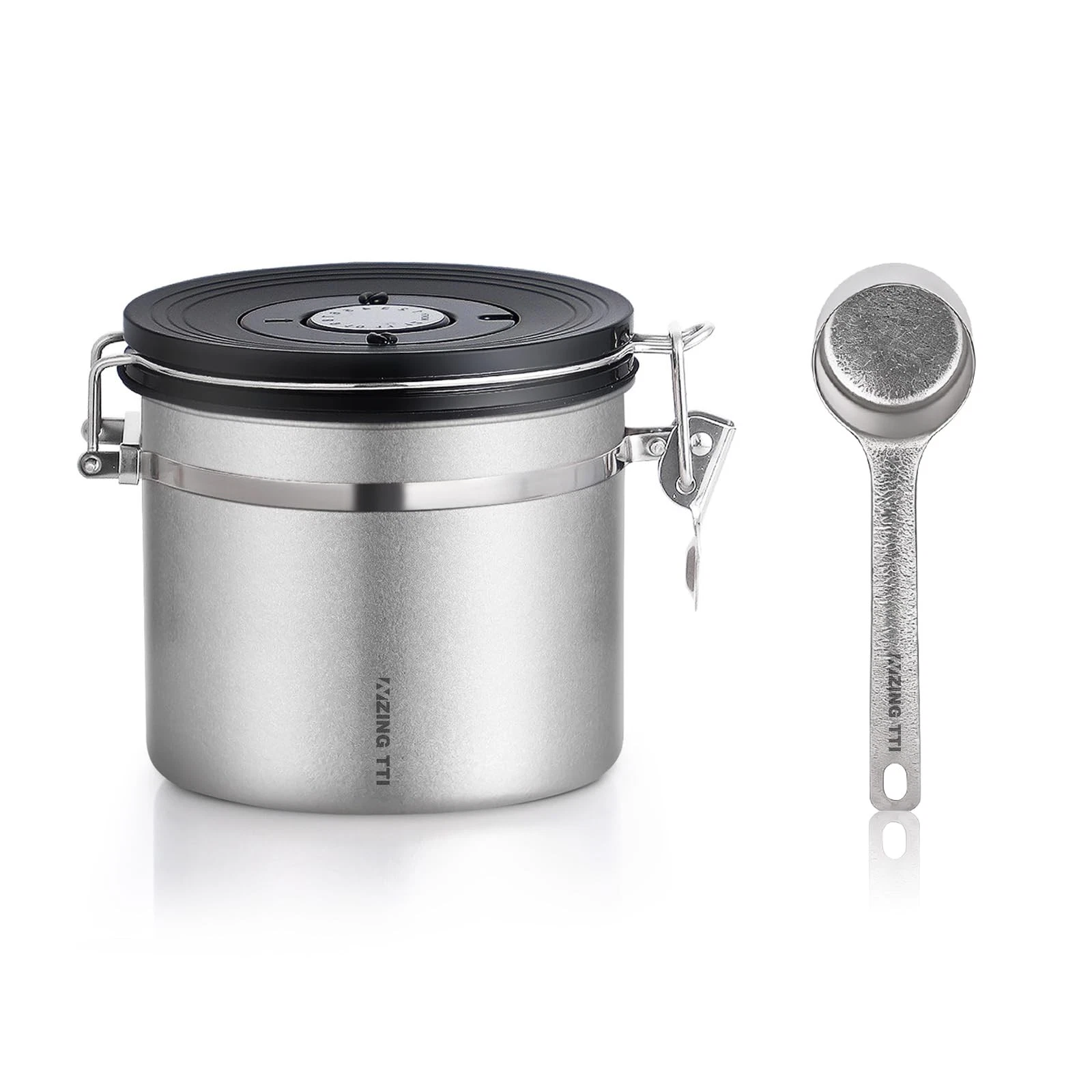 ZING TII Pure Titanium Airtight Food Containers,1200ml/40oz，UltraLight and Ul...