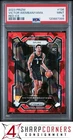 2023 PANINI PRIZM RED ICE #136 VICTOR WEMBANYAMA RC SPURS PSA 9