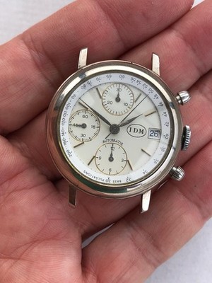 Chronograph Uhrwerk Valjoux 7750 funktionstüchtig Vintage Uhr für Teile