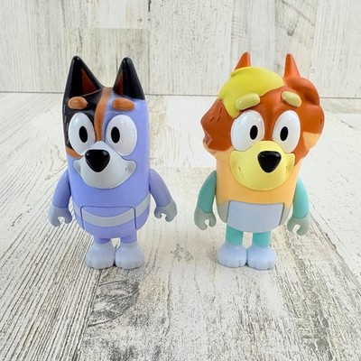 Bluey Figure Uncle Stripe Heeler Uncle Rad Lot of 2 Family Blue NEW