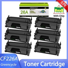 CF226A Replacement Black Toner 6PK for HP M402n M402dn M426fdw M426fdn M402d 26A