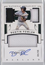 2018 Panini National Treasures 9/99 Dustin Fowler #PCS-DF Auto 6fs