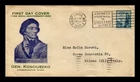 US COVER GENERAL THADDEUS KOSCIUSZKO 150TH ANNIVERSARY FDC SCOTT 734