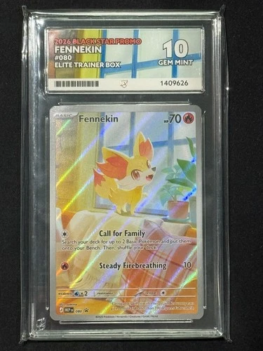 Pokemon Fennekin 080 Mega Evolution Promo - ACE 10