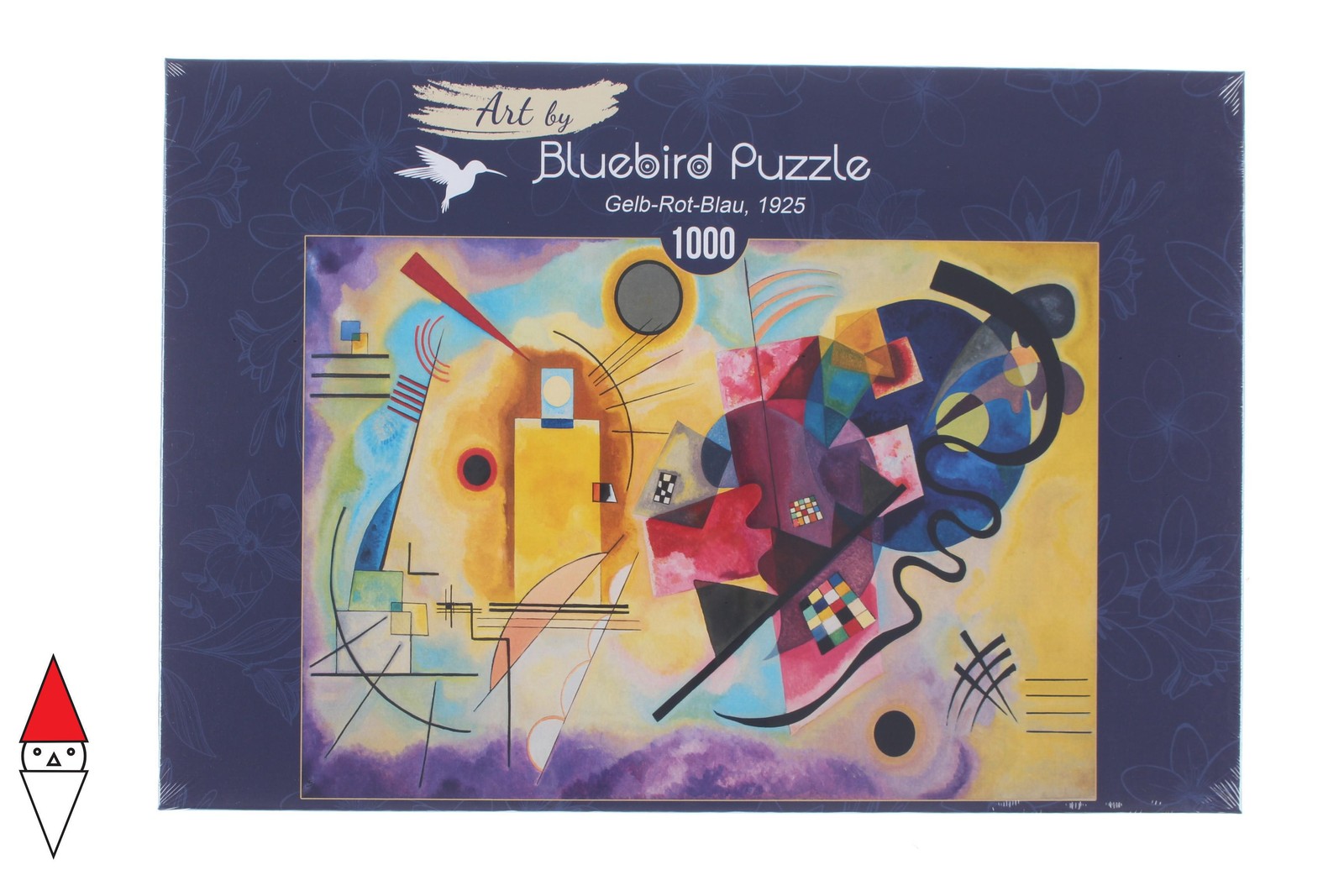 PUZZLE ARTE BLUEBIRD PITTURA 1900 KANDINSKY GELB-ROT-BLAU 1925 1000 PZ