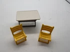 Vintage Playmobil Rectangle Table & Chairs