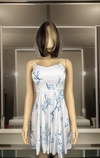 Old Navy Spaghetti Strap Dress Sundress Blue/White Women’s Sz XS PREOWNED